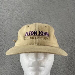 Elton John The Big Picture Tour Exclusive Vintage 90s Hat Cap Strapback Citibank